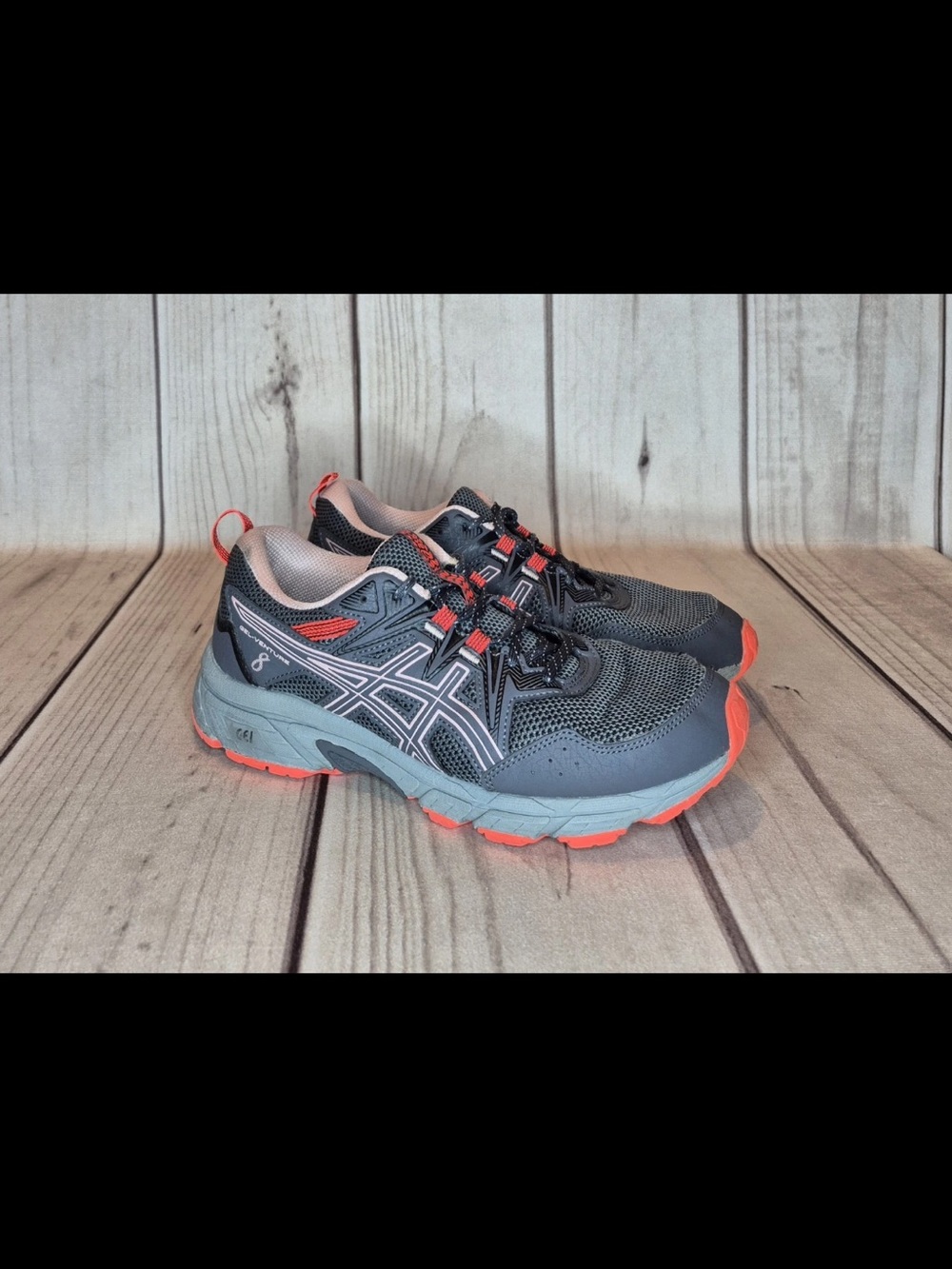 Asics Gel-Venture 8 Women's Size 10- Running Athletic Shoes Lace Up Low Top Gray